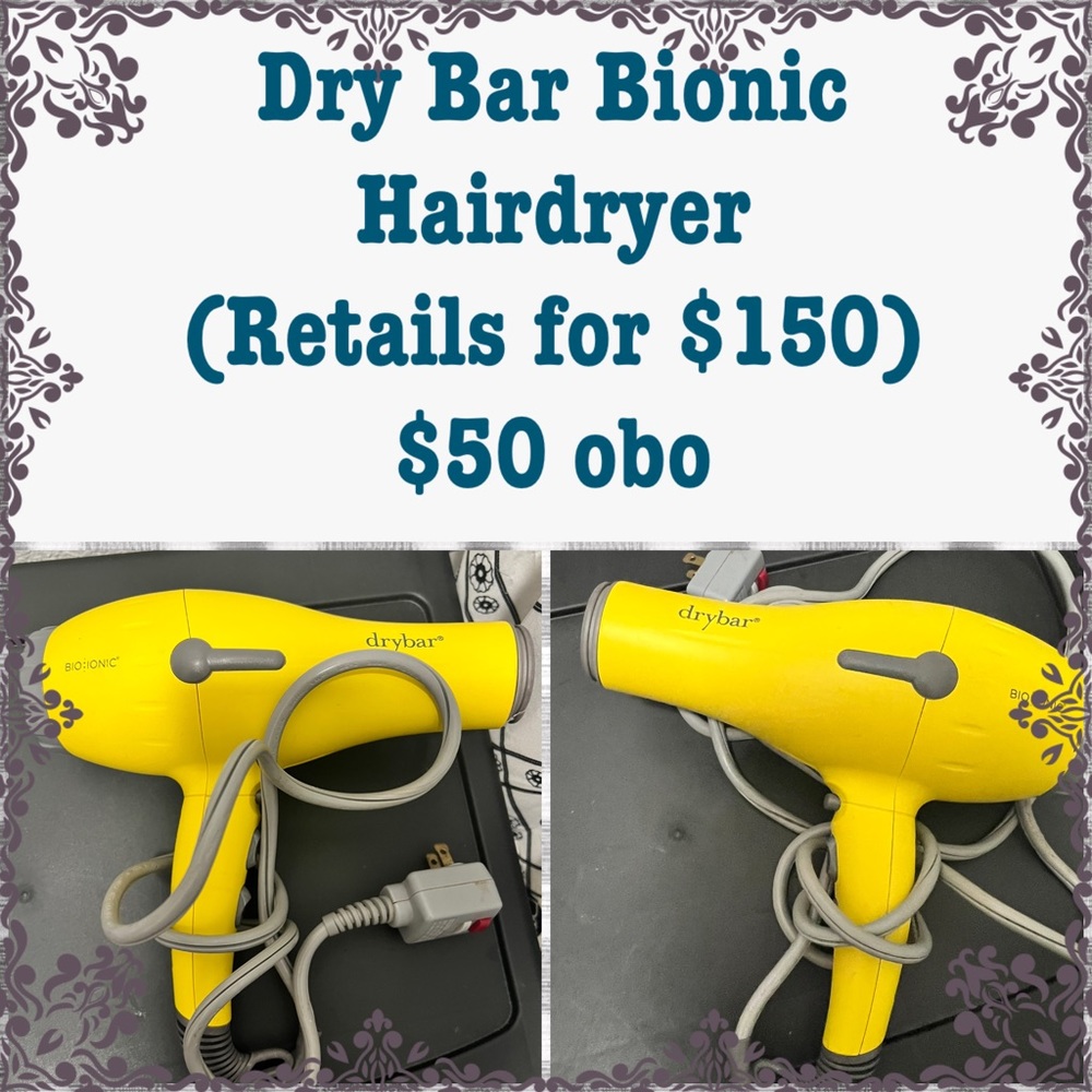 Drybar Bionic Hairdryer (no attachments)